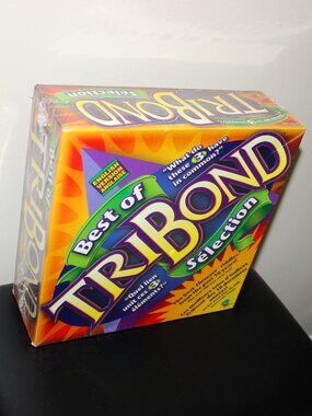 3/$88❤️vintage 2001 BEST OF TRIBOND Board Game - What Do These 3 Have In Common?